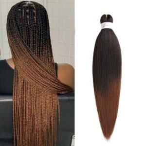 Pre-stretched synthetic extensions